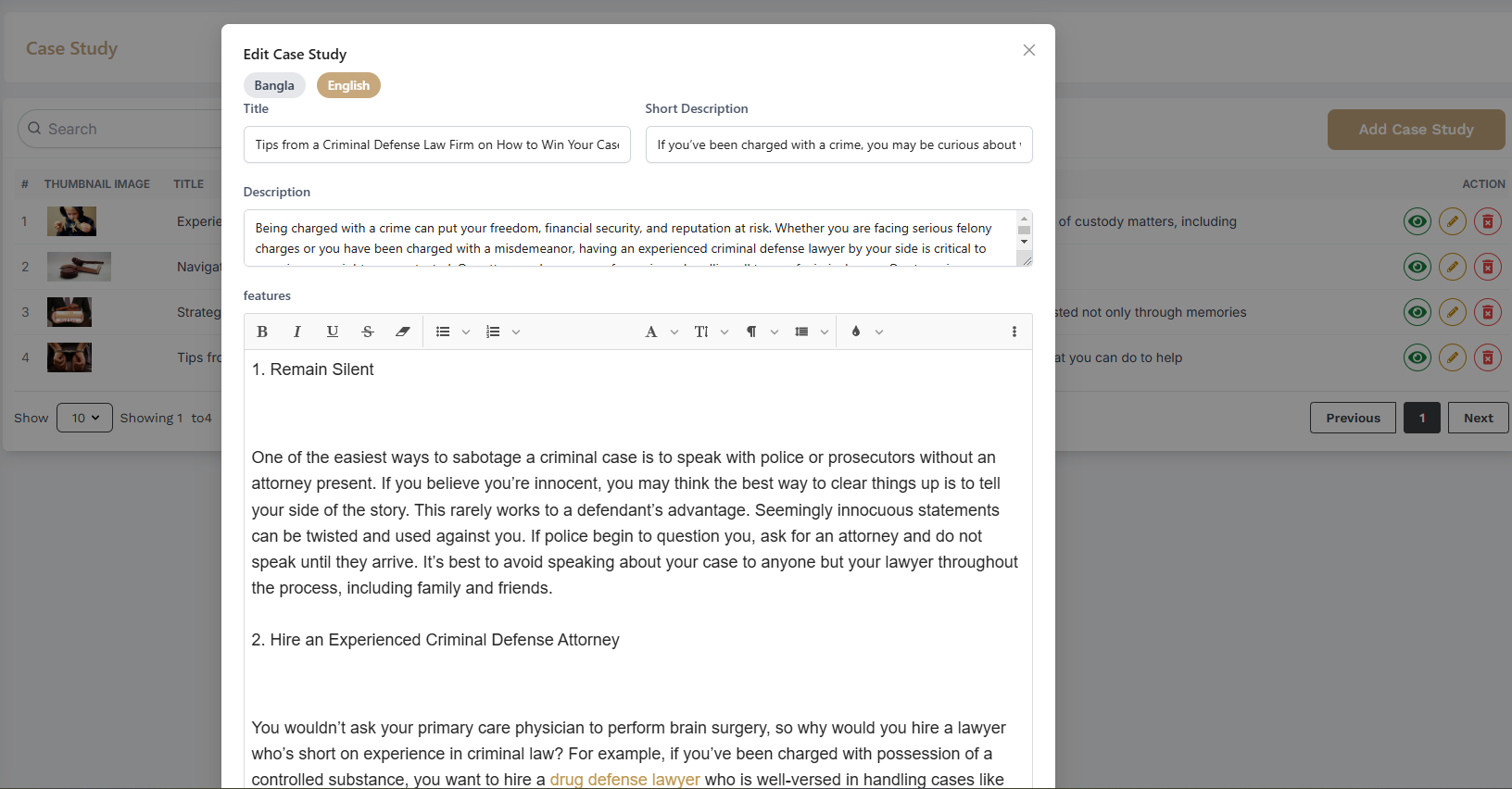 case study